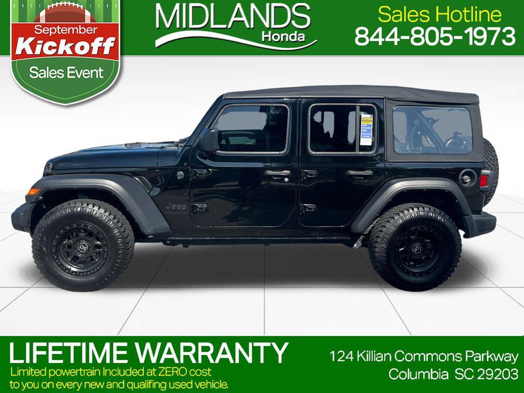used 2023 Jeep Wrangler car, priced at $29,959