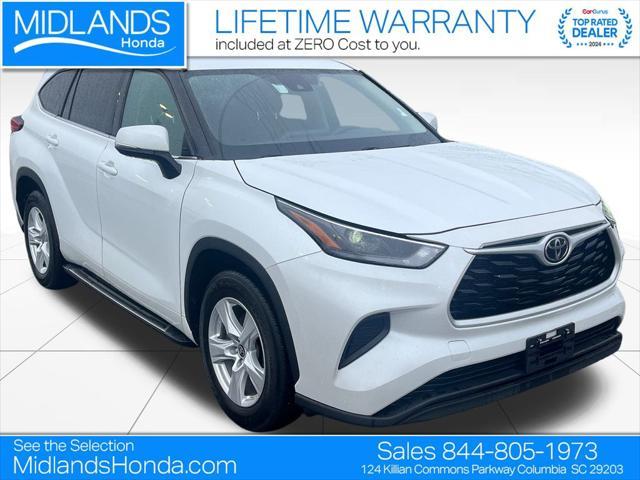 used 2022 Toyota Highlander car, priced at $29,248