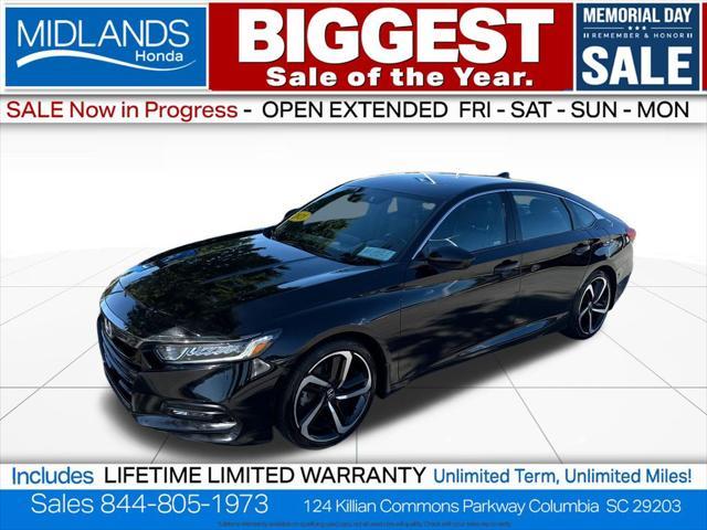 used 2019 Honda Accord car, priced at $14,895