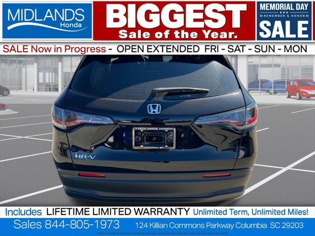 new 2025 Honda HR-V car, priced at $25,627