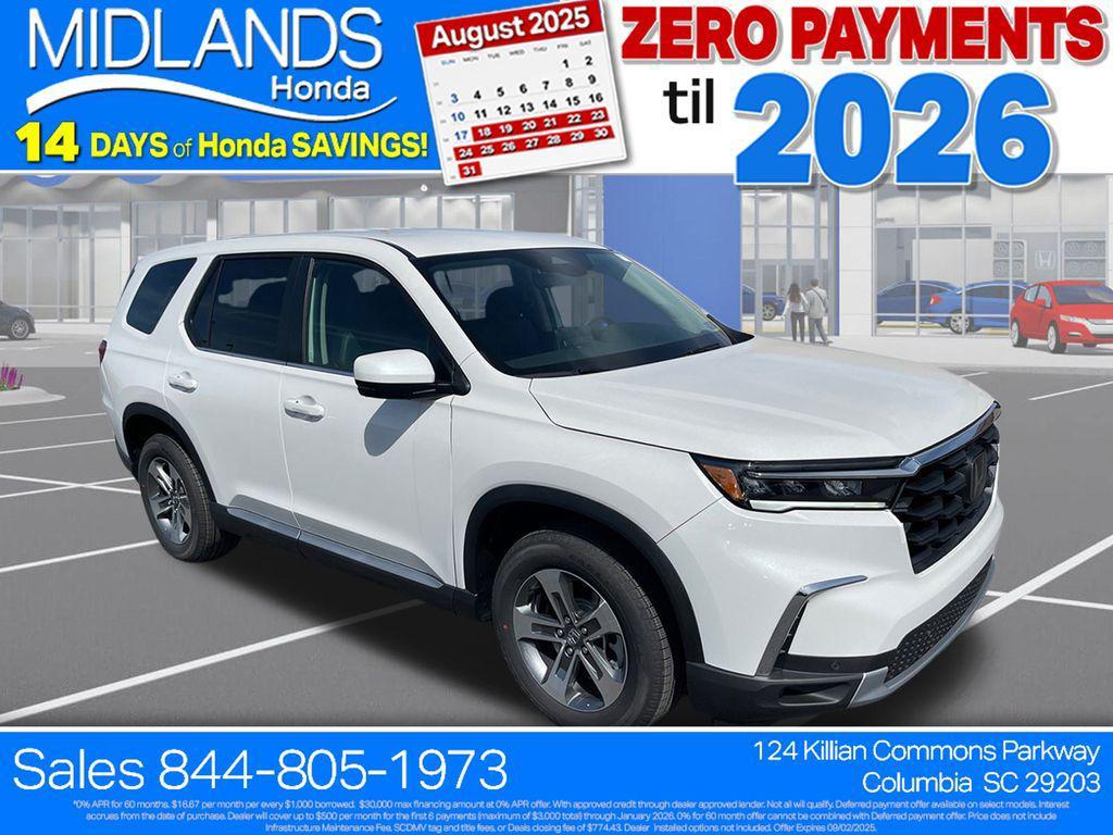new 2025 Honda Pilot car, priced at $42,841