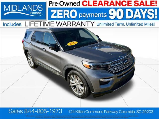 used 2022 Ford Explorer car, priced at $28,674