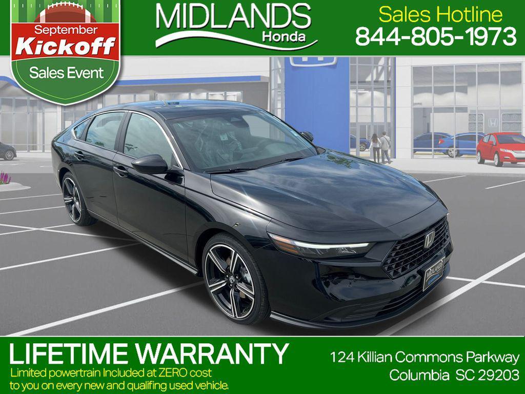 new 2025 Honda Accord Hybrid car, priced at $33,339