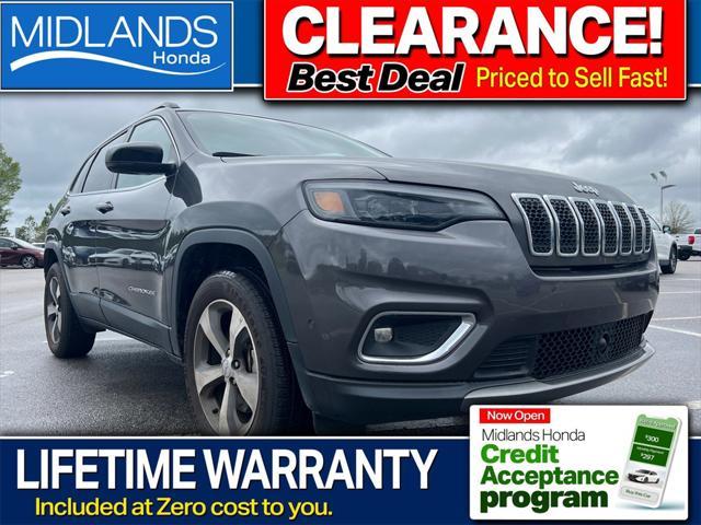 used 2022 Jeep Cherokee car, priced at $23,498
