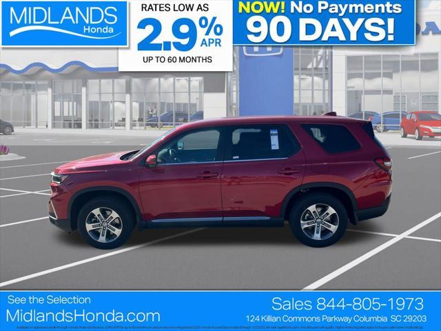 new 2025 Honda Pilot car, priced at $43,412