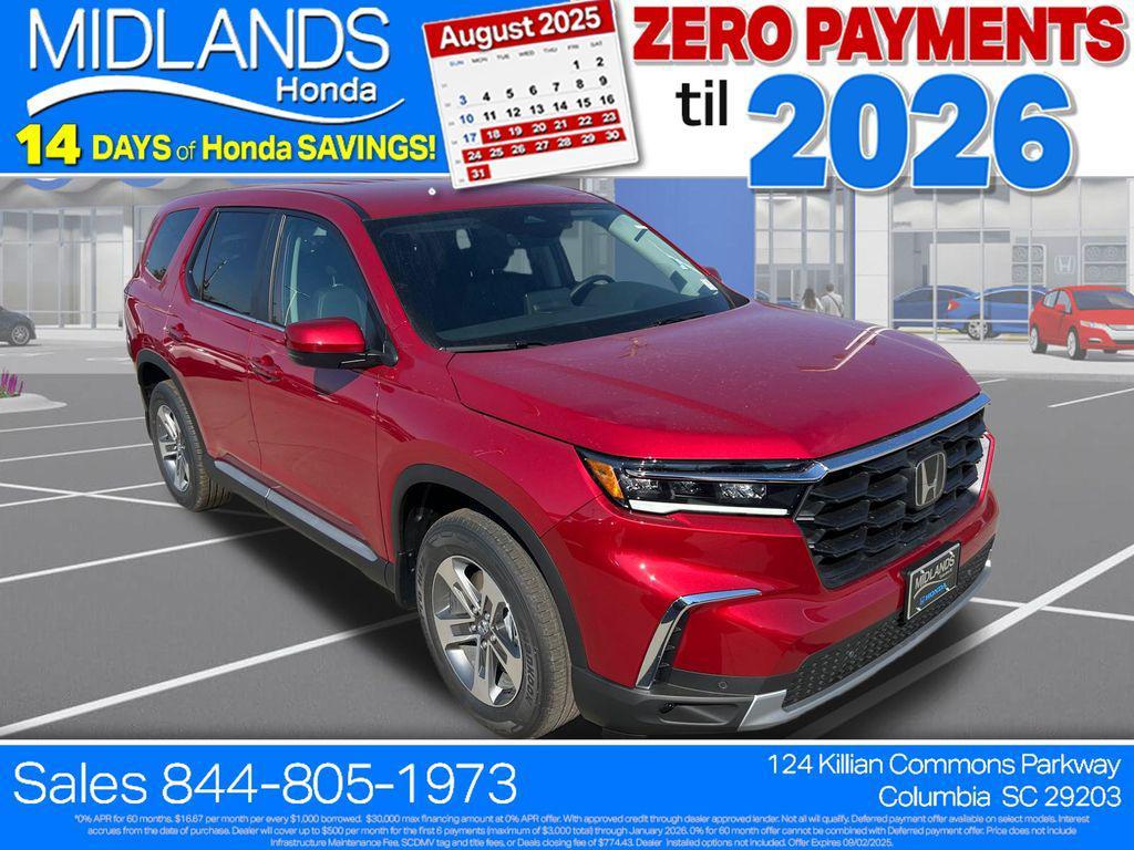 new 2025 Honda Pilot car, priced at $43,412