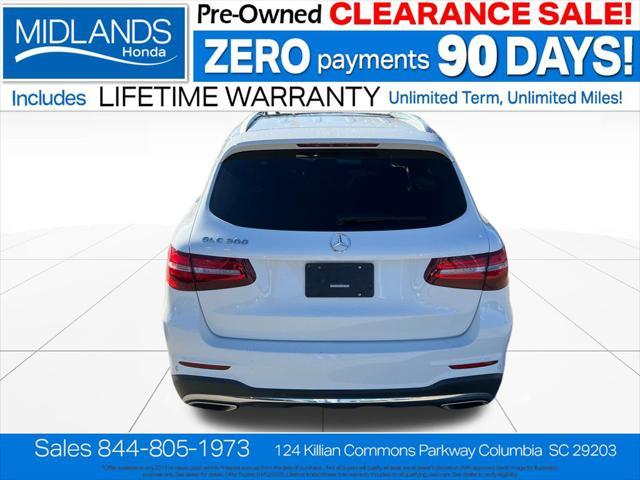 used 2018 Mercedes-Benz GLC 300 car, priced at $13,997