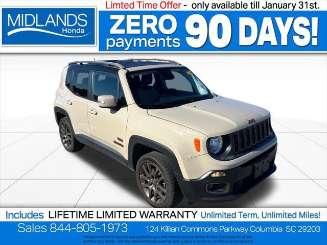 used 2016 Jeep Renegade car, priced at $12,968