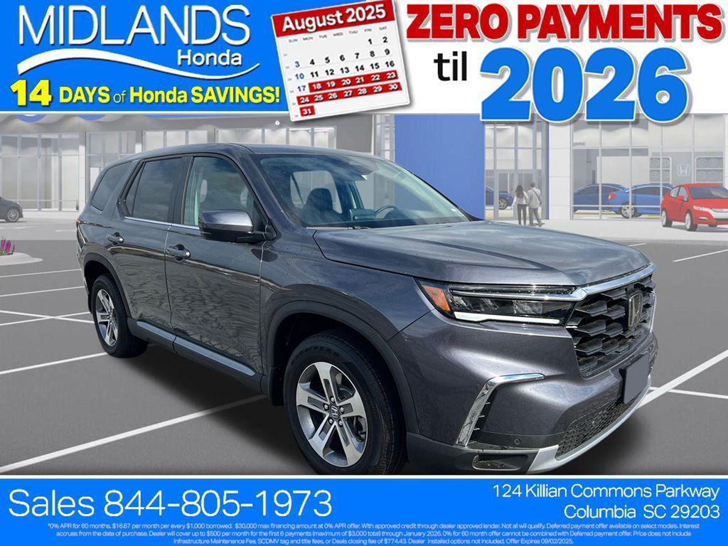 new 2025 Honda Pilot car, priced at $44,931