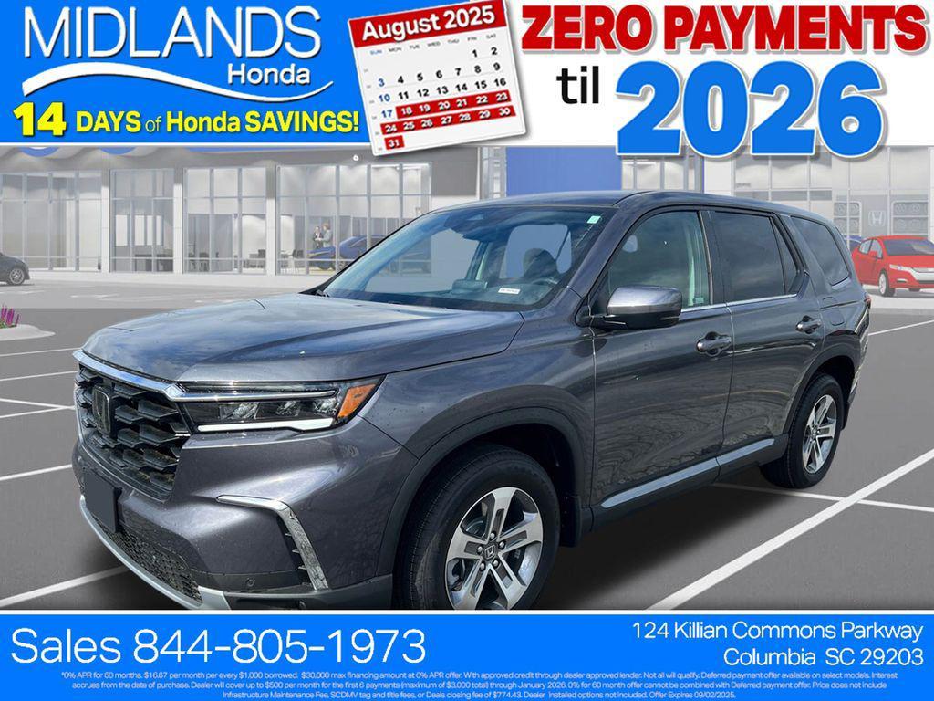 new 2025 Honda Pilot car, priced at $44,931