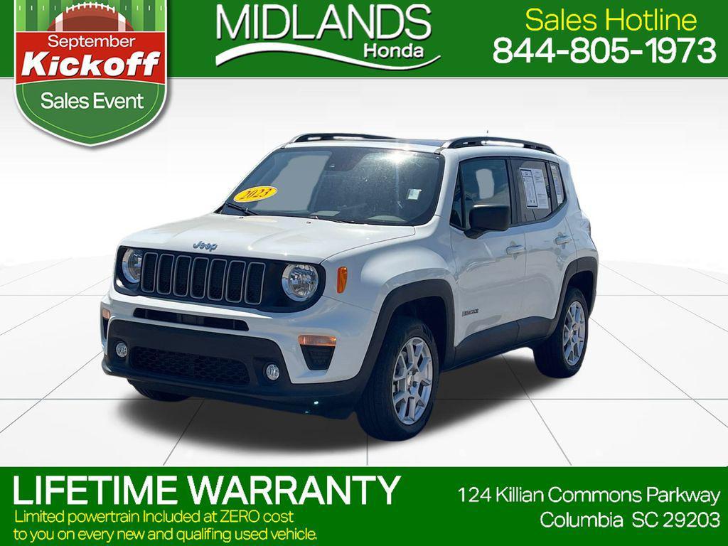 used 2023 Jeep Renegade car, priced at $21,556