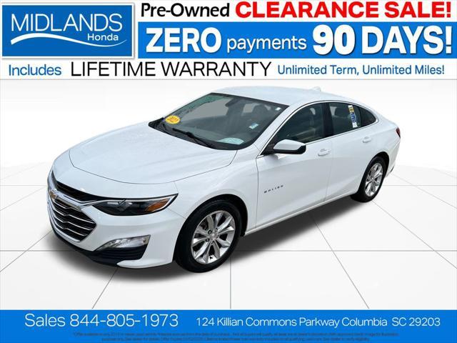 used 2022 Chevrolet Malibu car, priced at $16,611