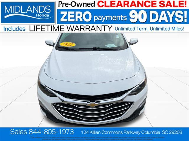 used 2022 Chevrolet Malibu car, priced at $16,611