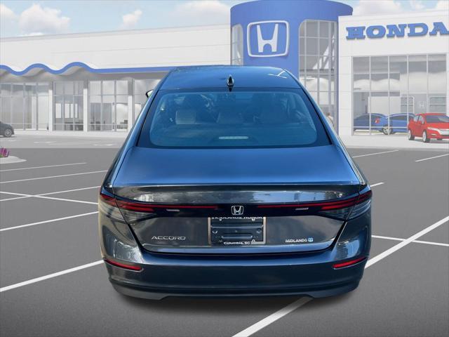 new 2025 Honda Accord car, priced at $28,318