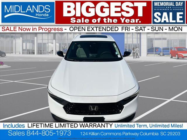 new 2025 Honda Accord car, priced at $30,821