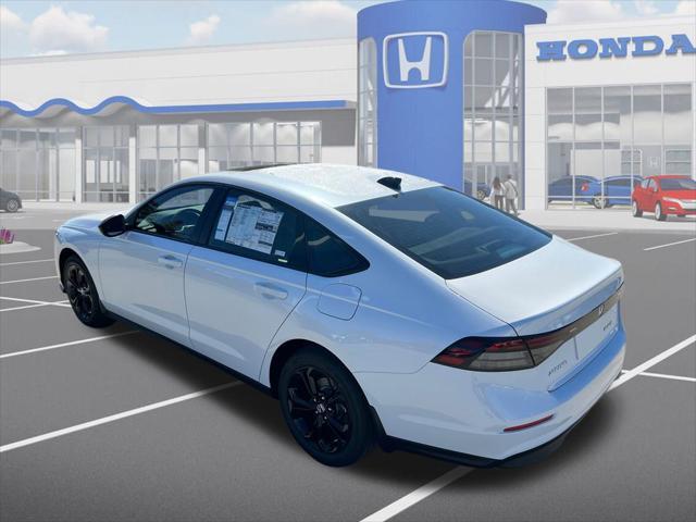 new 2025 Honda Accord car, priced at $30,821