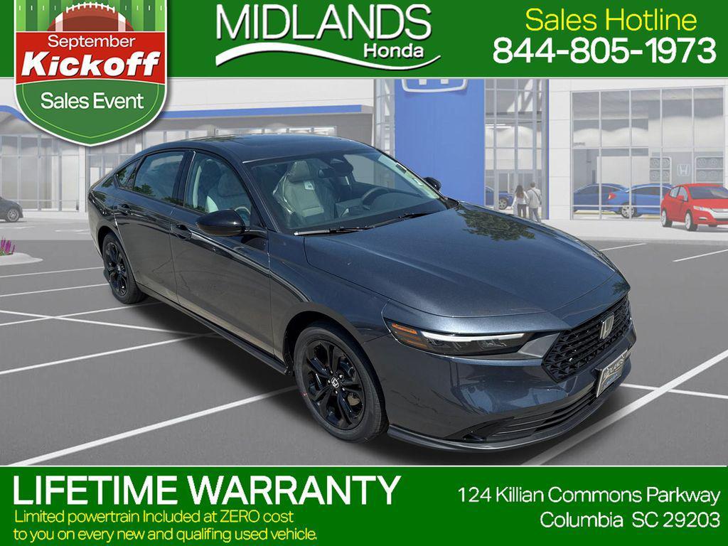 new 2025 Honda Accord car, priced at $30,390