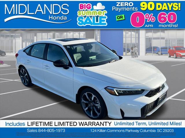 new 2025 Honda Civic Hybrid car, priced at $31,669