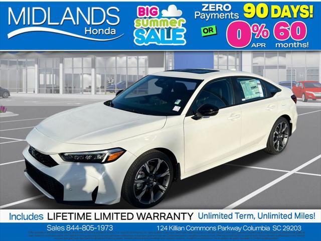 new 2025 Honda Civic Hybrid car, priced at $31,669