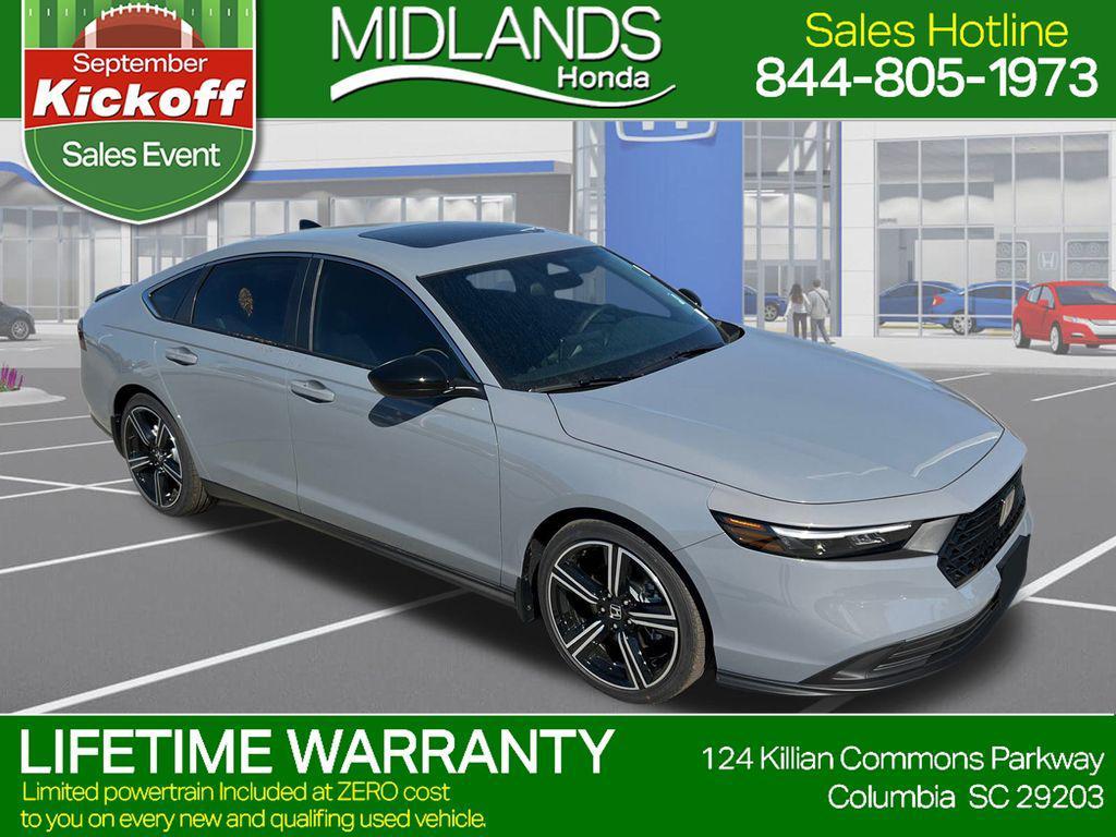 new 2025 Honda Accord Hybrid car, priced at $33,771