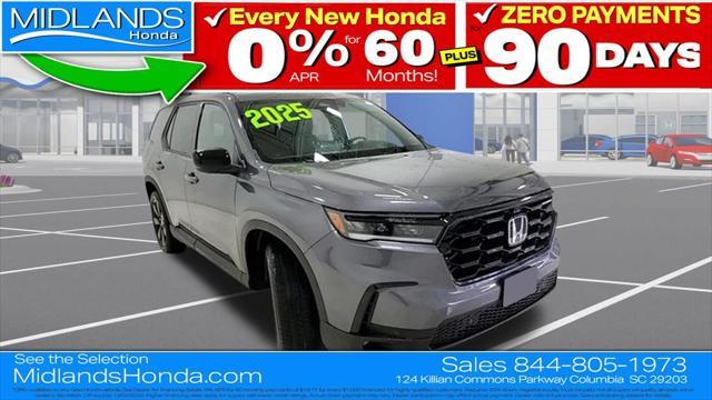 new 2025 Honda Pilot car, priced at $55,675