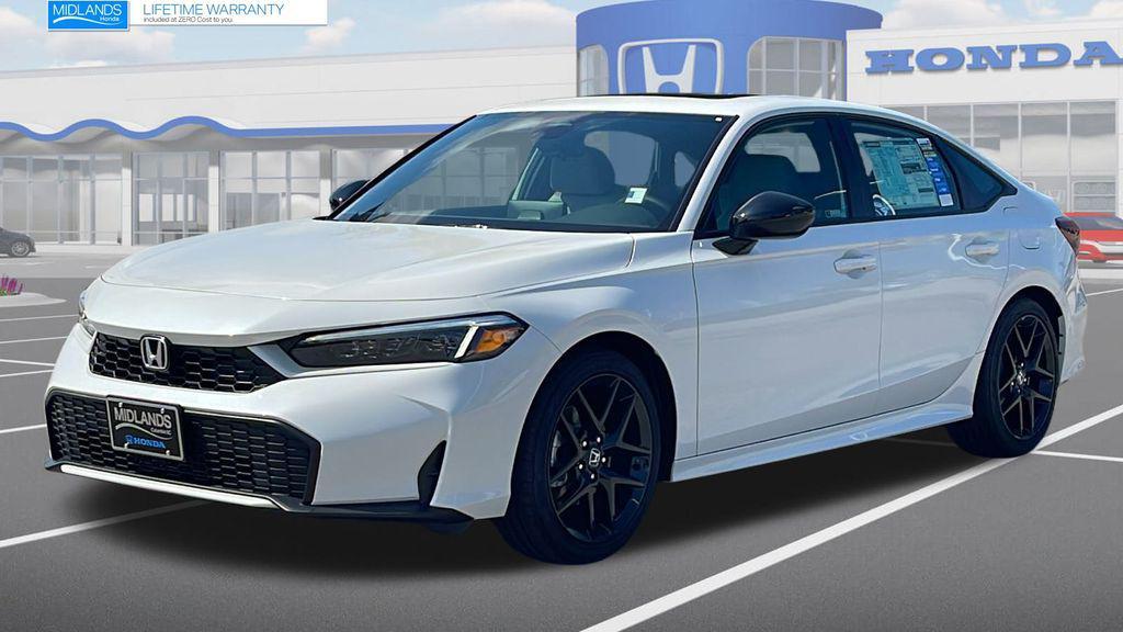 used 2026 Honda Civic Hybrid car, priced at $28,918