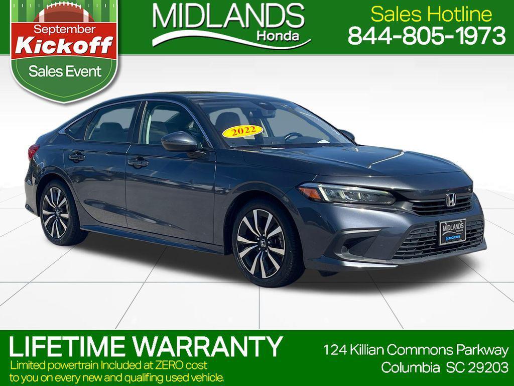 used 2022 Honda Civic car, priced at $23,594