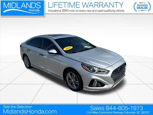 used 2018 Hyundai Sonata car, priced at $11,477