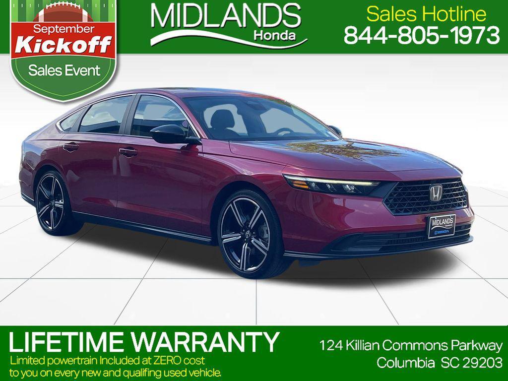 used 2024 Honda Accord Hybrid car, priced at $26,397