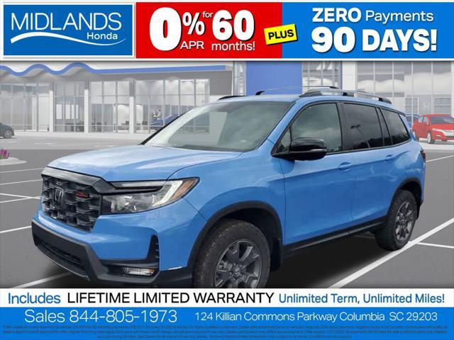 new 2025 Honda Passport car, priced at $44,148