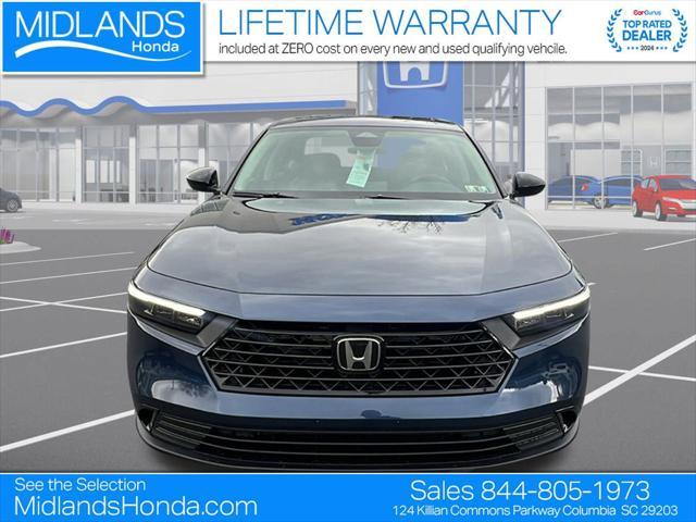 new 2025 Honda Accord car, priced at $30,390