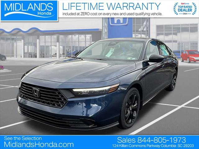 new 2025 Honda Accord car, priced at $30,390