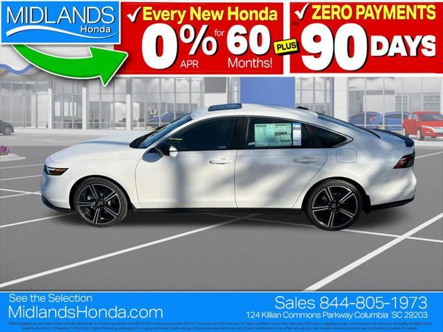 new 2025 Honda Accord Hybrid car, priced at $33,716