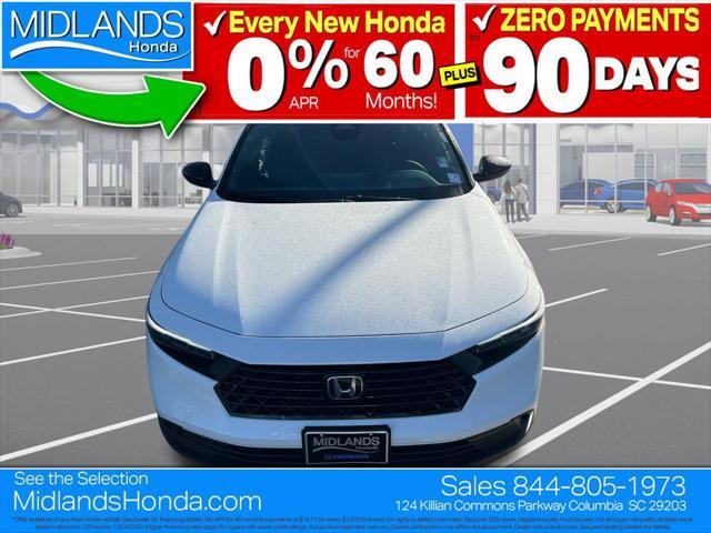 new 2025 Honda Accord Hybrid car, priced at $33,716