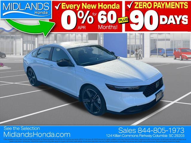 new 2025 Honda Accord Hybrid car, priced at $33,716