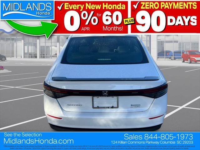 new 2025 Honda Accord Hybrid car, priced at $33,716