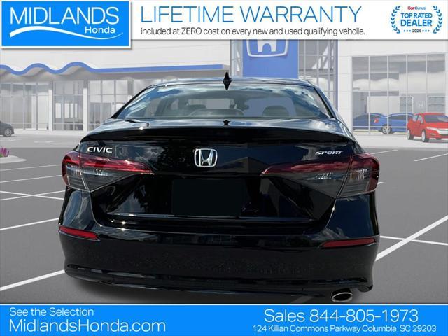 new 2025 Honda Civic car, priced at $27,426