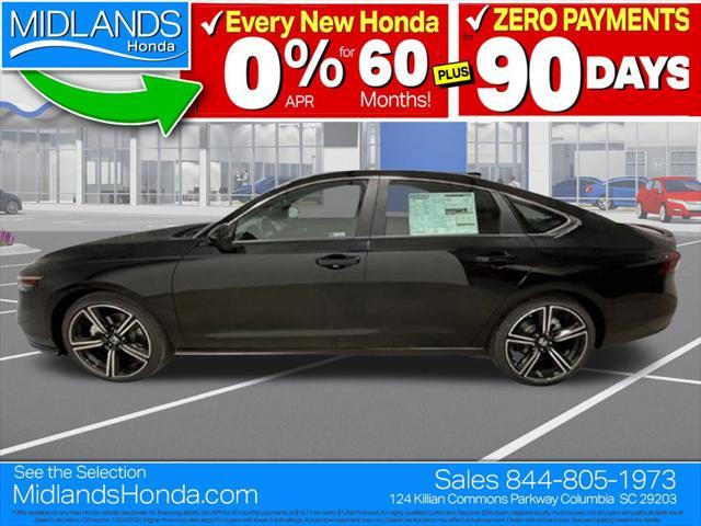 new 2025 Honda Accord Hybrid car, priced at $33,284