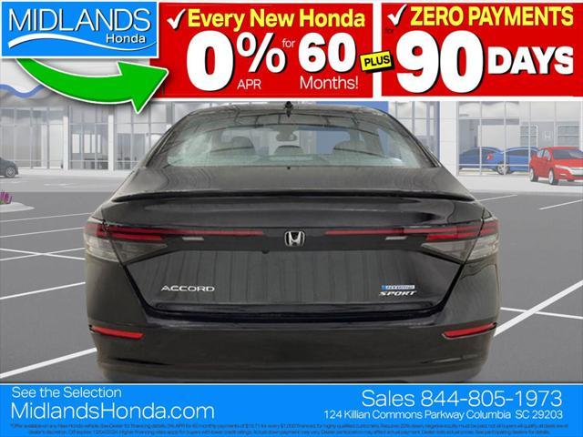 new 2025 Honda Accord Hybrid car, priced at $33,284