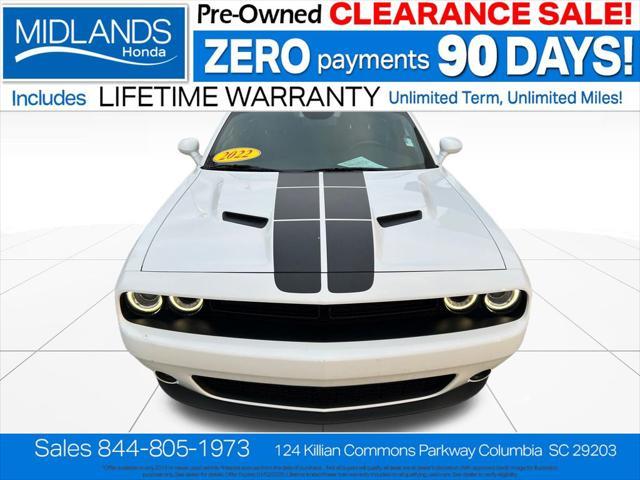 used 2022 Dodge Challenger car, priced at $20,496