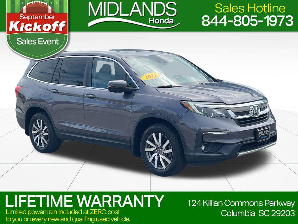 used 2021 Honda Pilot car, priced at $25,943