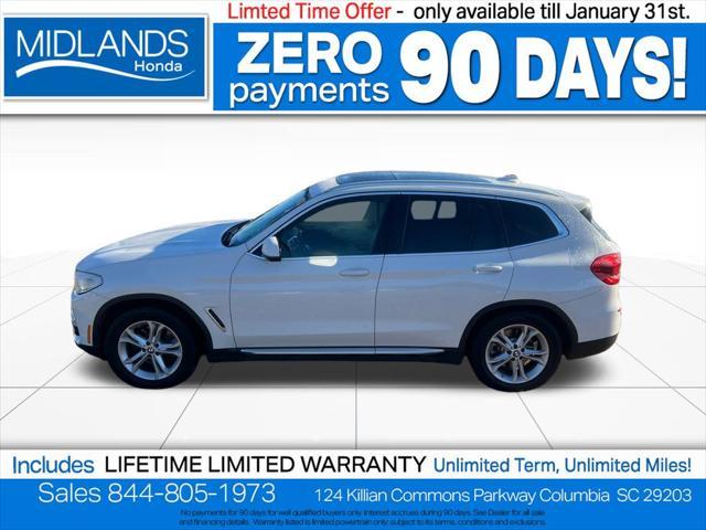 used 2020 BMW X3 car, priced at $17,942