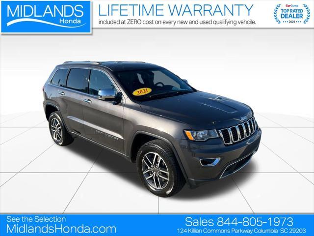 used 2021 Jeep Grand Cherokee car, priced at $25,362