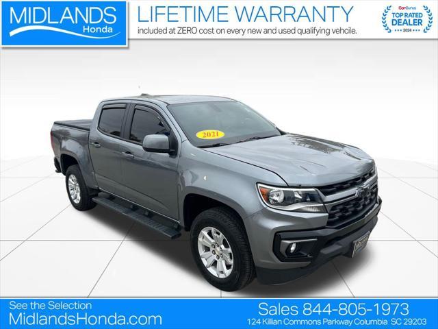 used 2021 Chevrolet Colorado car, priced at $25,972