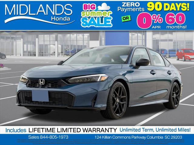new 2025 Honda Civic car, priced at $26,282