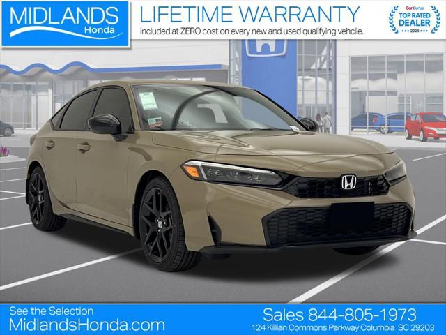 new 2025 Honda Civic car, priced at $27,859