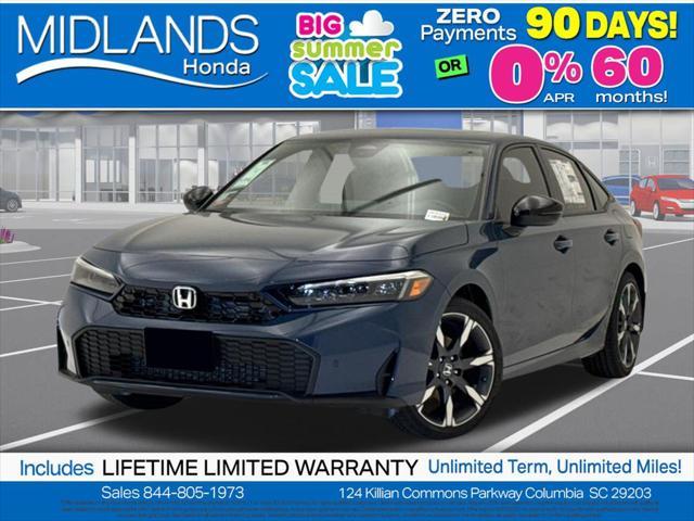 new 2025 Honda Civic Hybrid car, priced at $31,235