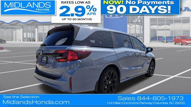 new 2025 Honda Odyssey car, priced at $42,337