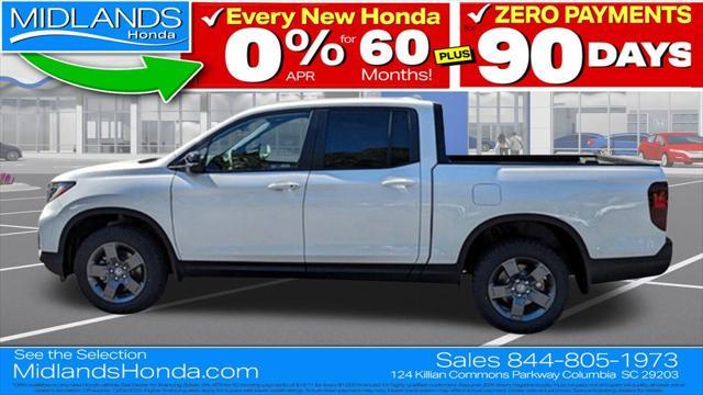 new 2025 Honda Ridgeline car, priced at $44,504