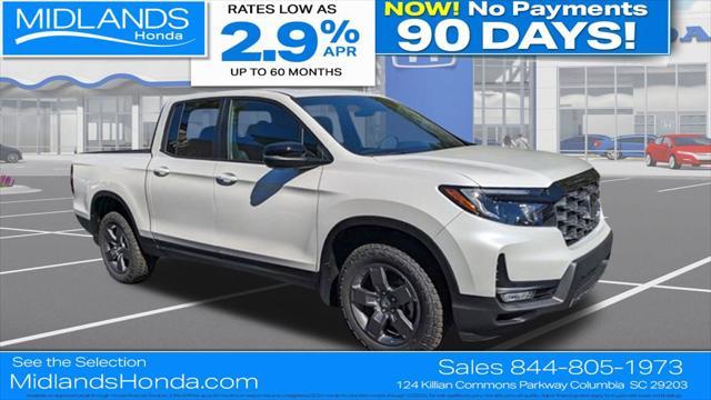 new 2025 Honda Ridgeline car, priced at $44,504